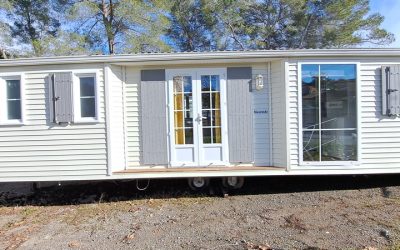 LOUISIANE RIVERSIDE 2005, Dimensions extérieures 10 m x 3m75