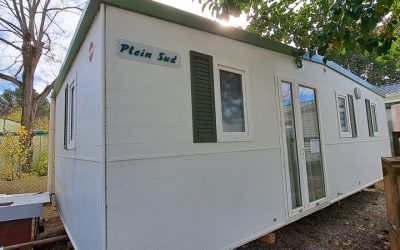 BURSTNER PLEIN SUD, Dimensions extérieures 7m60 x 3m70